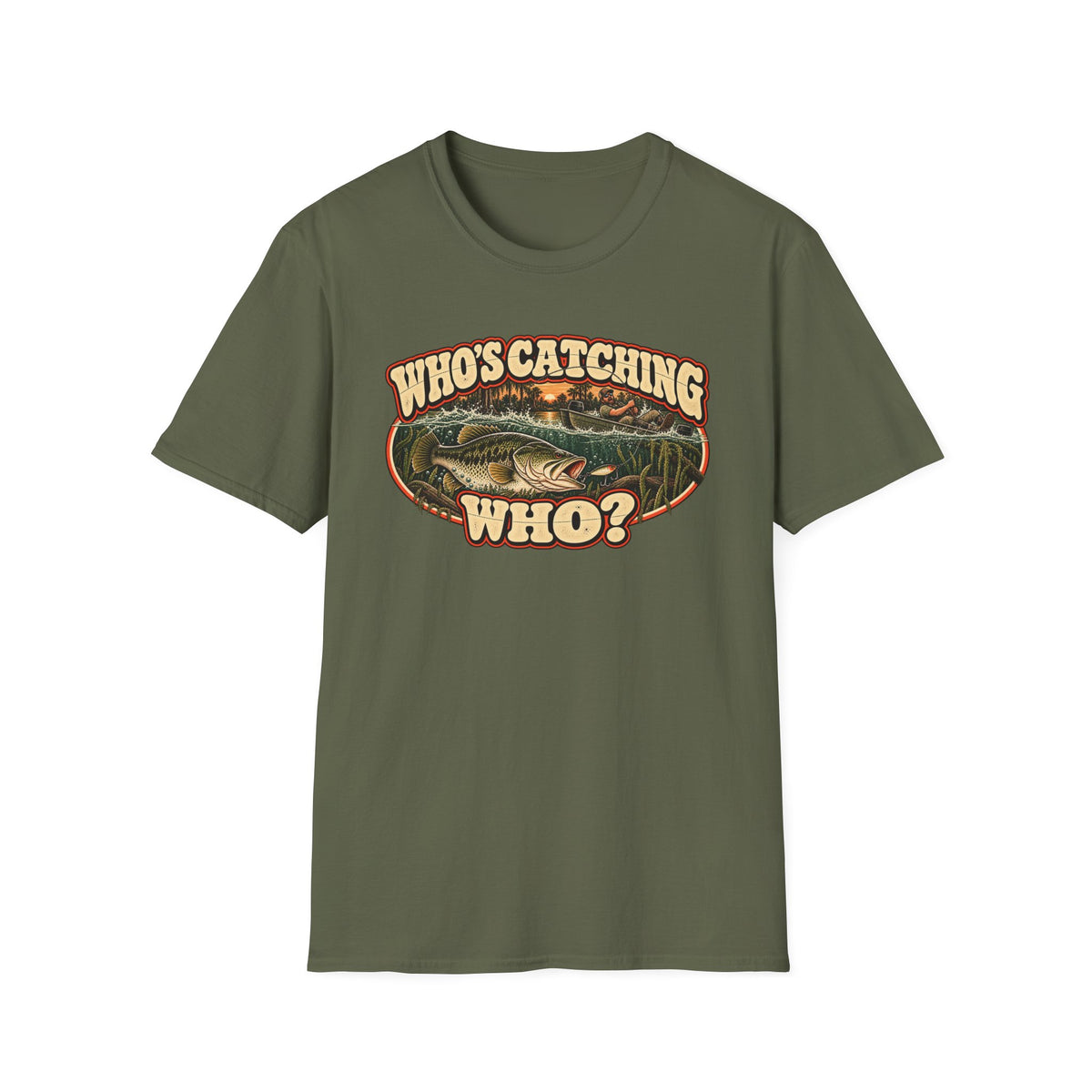 Who's Catching Who? Vintage Bass Fishing