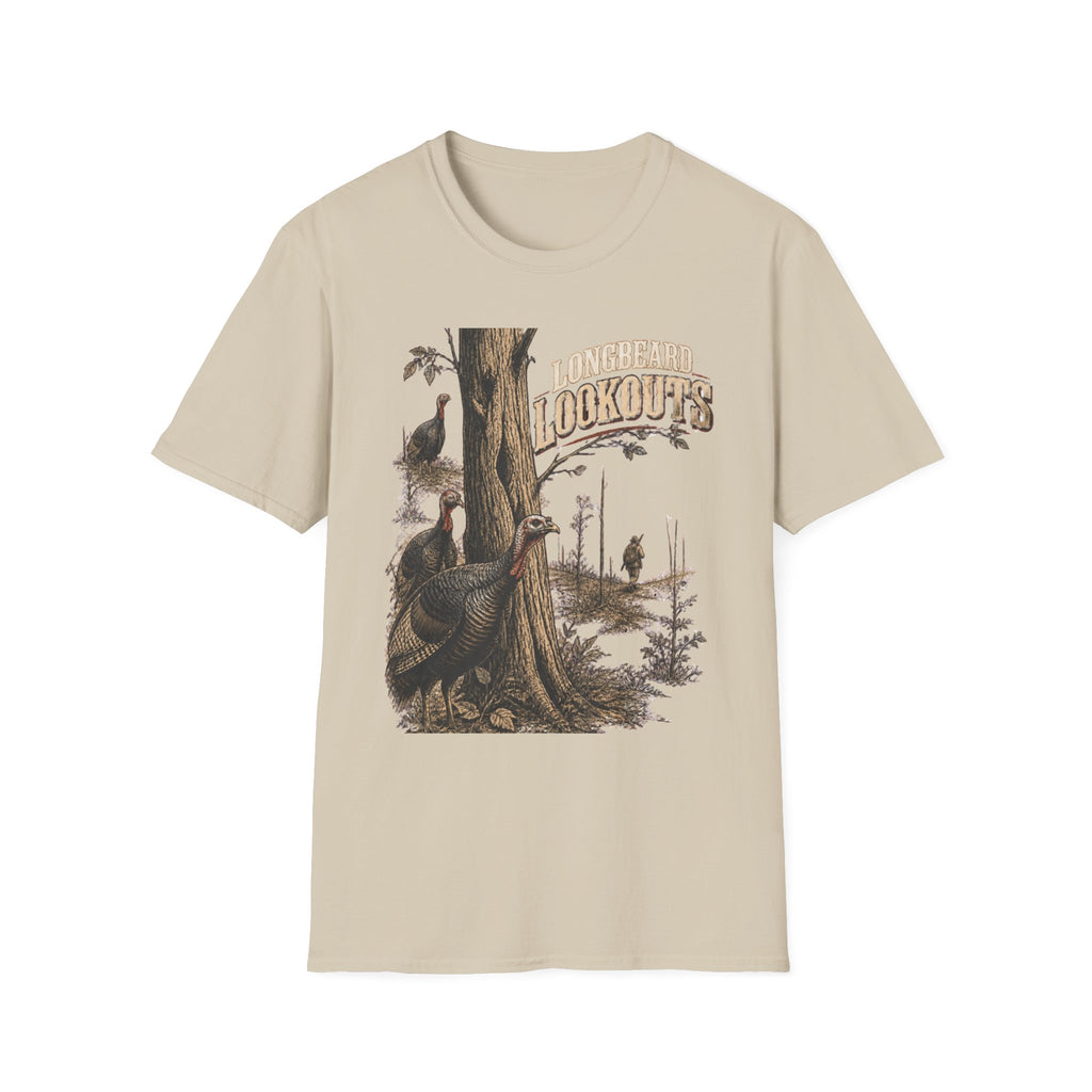 Longbeard Lookouts Turkey Hunting T-Shirt