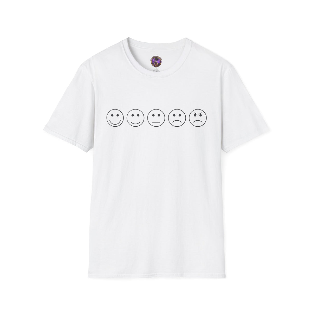 Emoji Mood Line T-Shirt