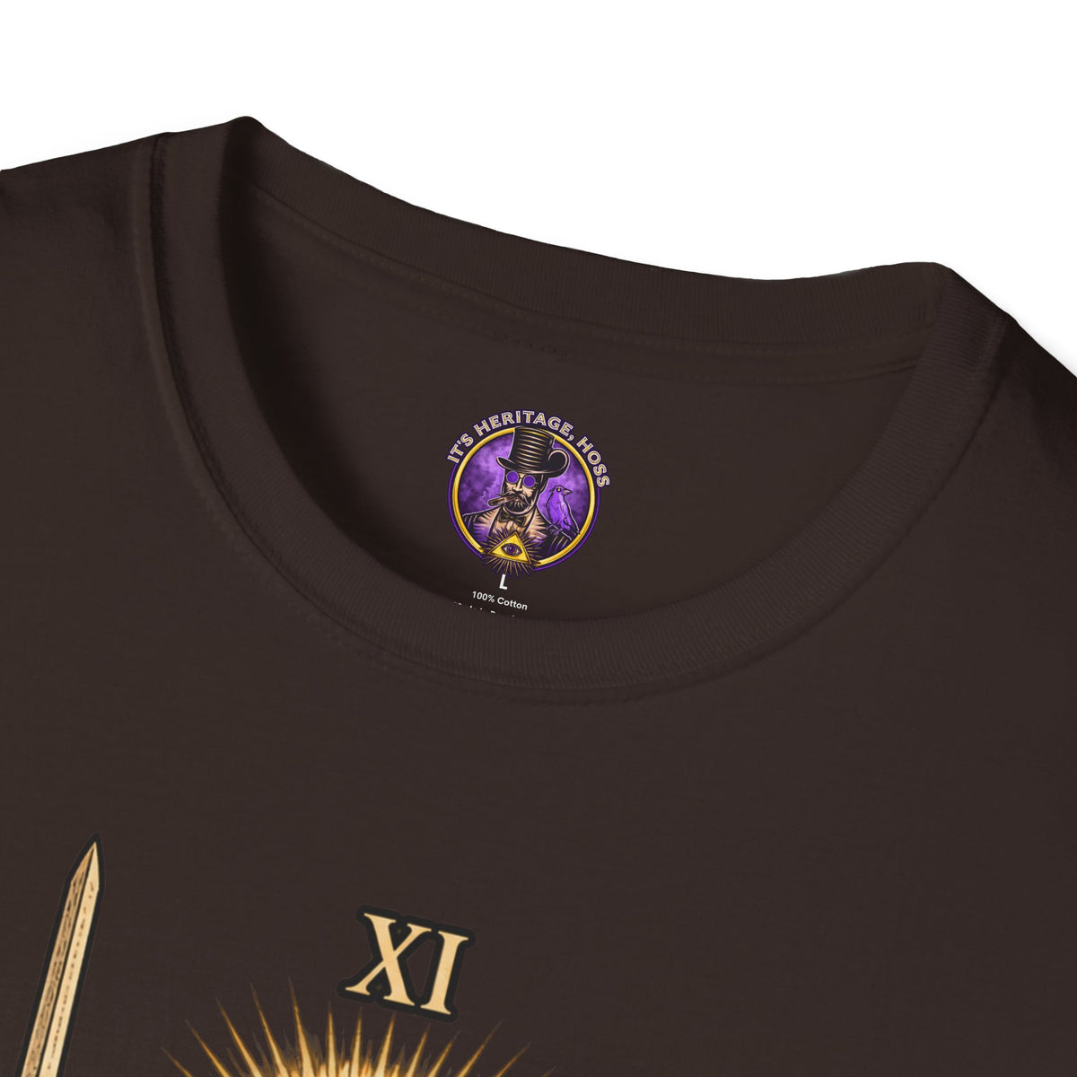 Justice Tarot Card Shirt | It's Heritage Hoss