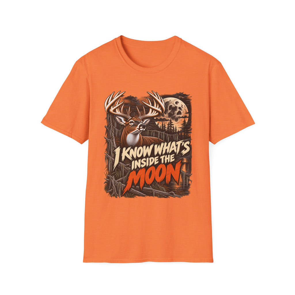 I Know What's Inside The Moon Weird Whitetail Deer Design