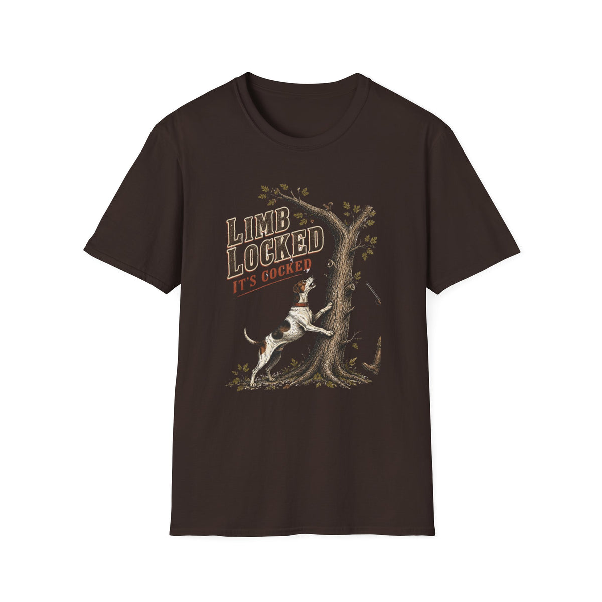 Limb Locked Its Cocked Squirrel Dog Hunting Shirt