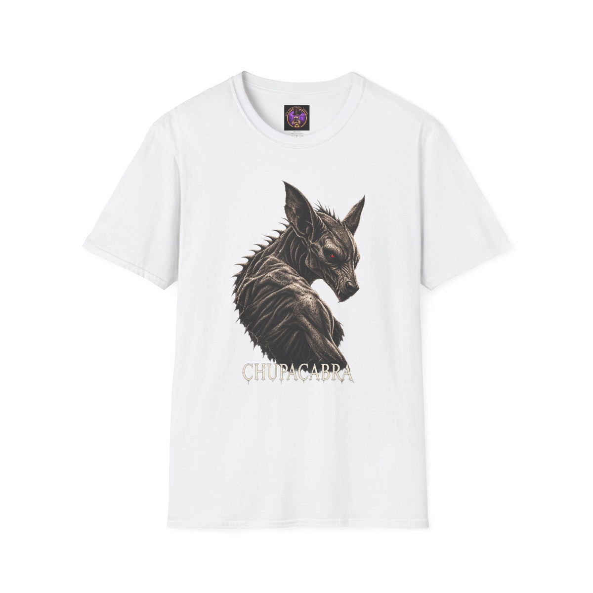 Chupacabra Graphic T-Shirt - Dark Cryptid Artwork Tee graphic T-shirt product image 1