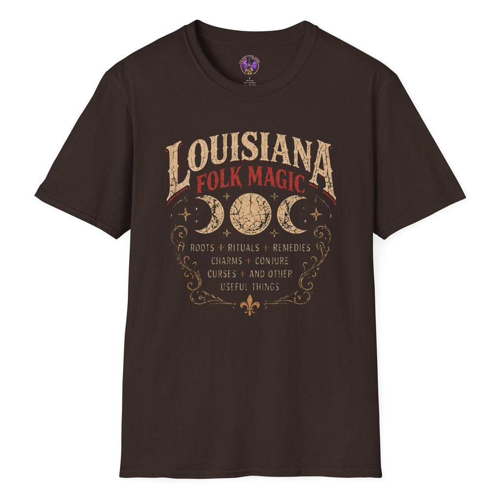 Louisiana Folk Magic Moon Phase Tee | It's Heritage Hoss