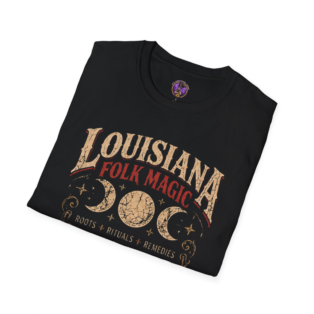Louisiana Folk Magic Moon Phase Tee | It's Heritage Hoss