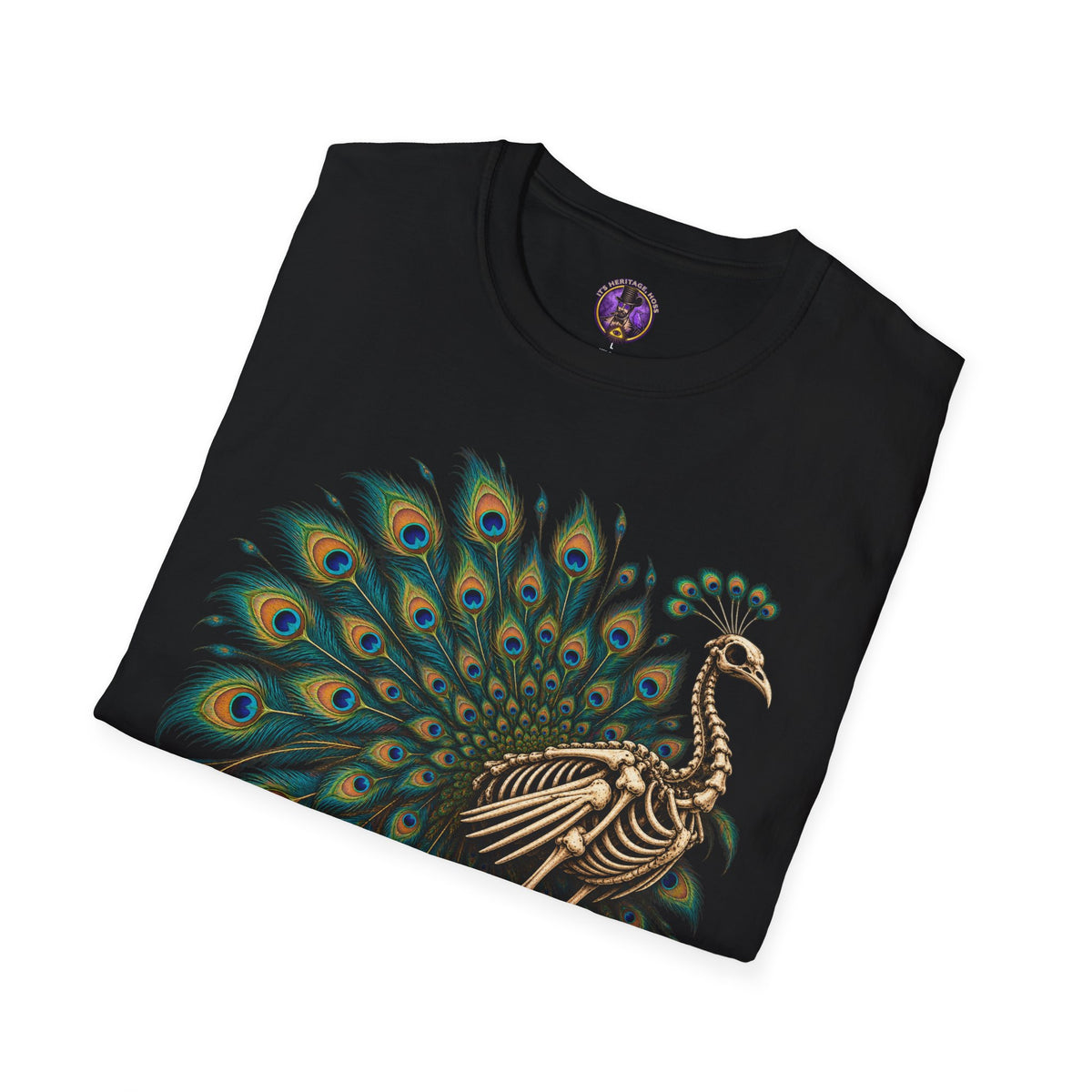 Peacock Skeleton T-Shirt | It's Heritage Hoss