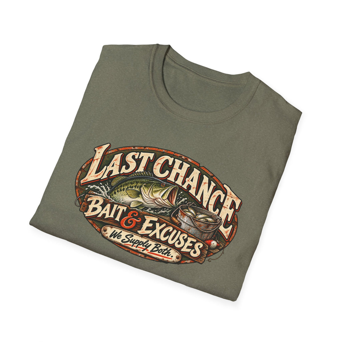 Last Chance Bait T-Shirt — Bait Shop Humor