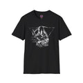 Wolf Head Triangle Graphic T-Shirt