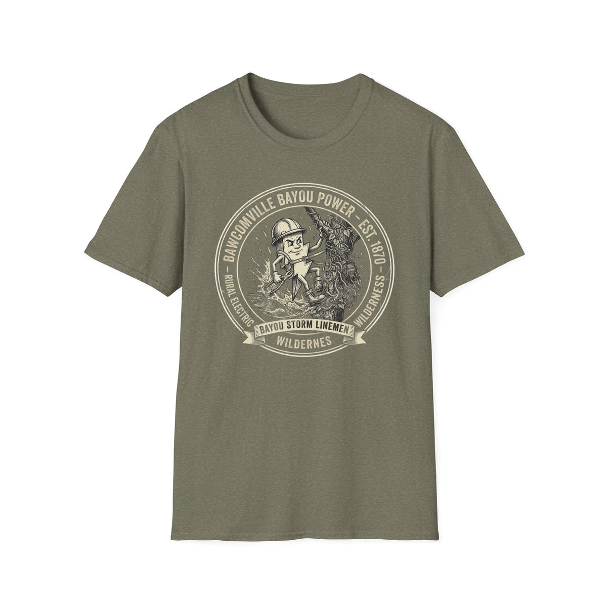 Bawcomville Bayou Power Louisiana T-Shirt | It's Heritage Hoss