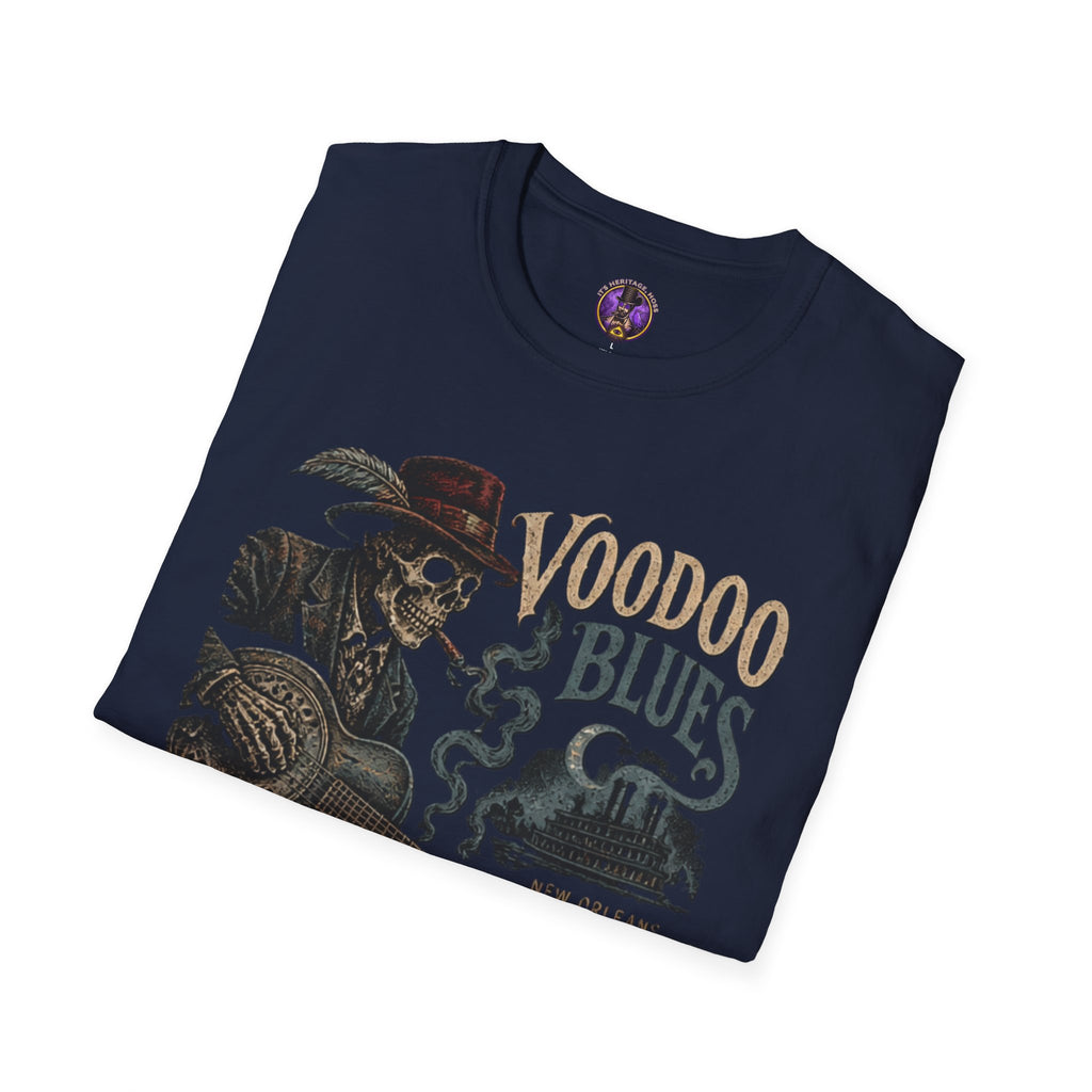 Voodoo Blues Shadow Guitarist Tee | It's Heritage Hoss