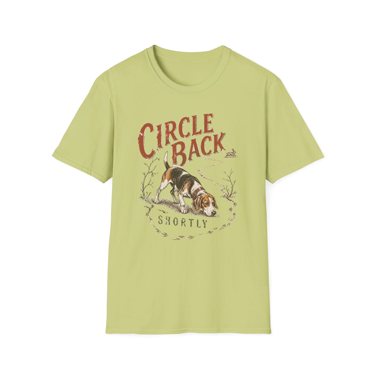 Circle Back Shortly Beagle Rabbit Hunting Shirt