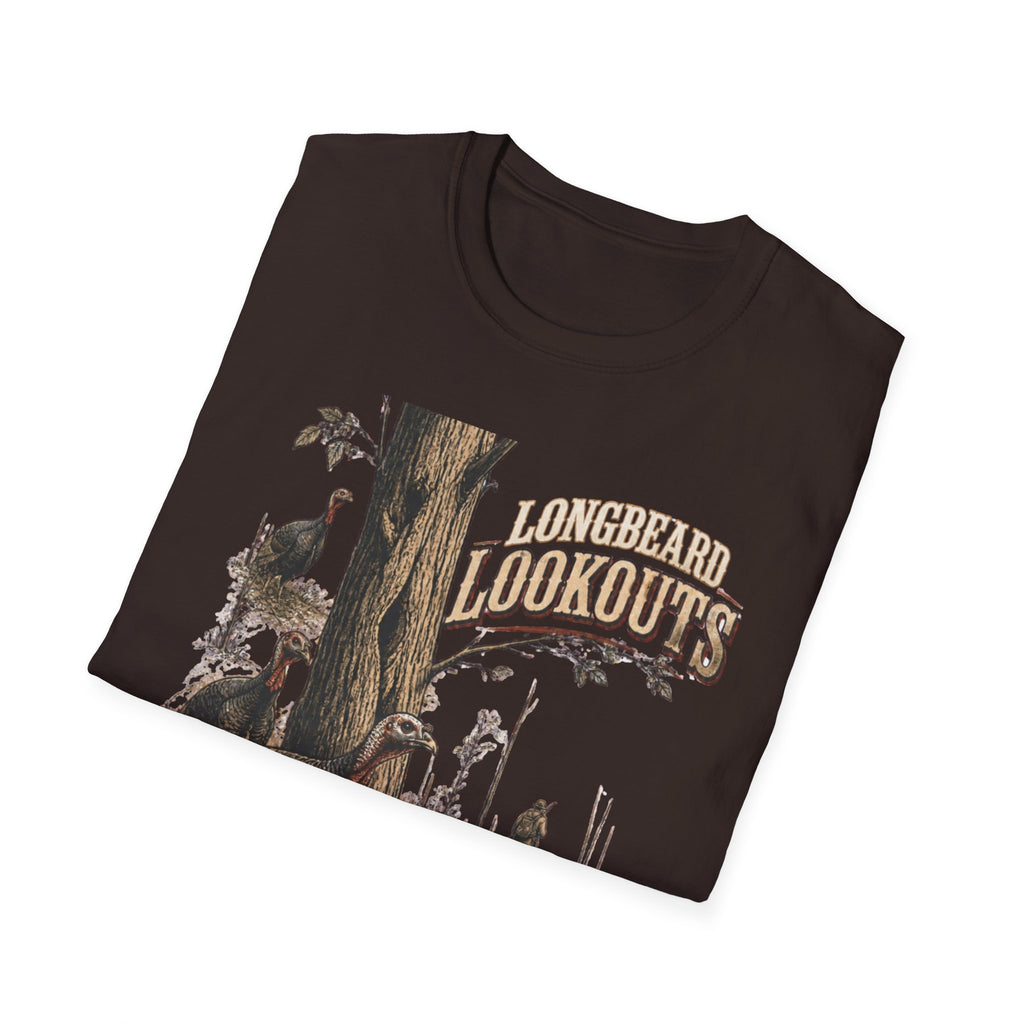 Longbeard Lookouts Turkey Hunting T-Shirt