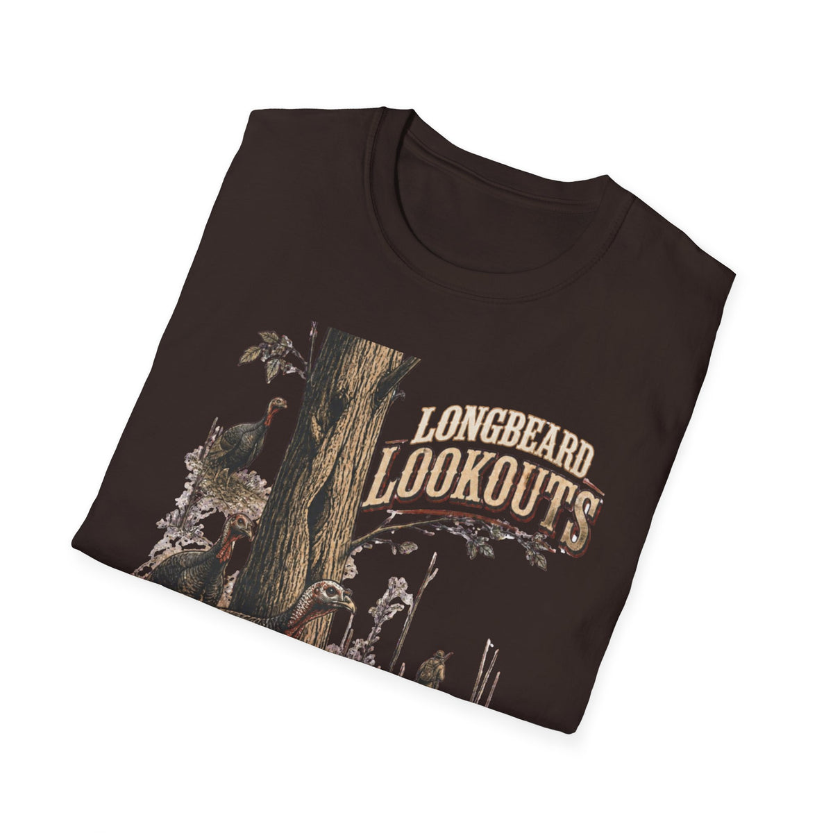Longbeard Lookouts Turkey Hunting T-Shirt