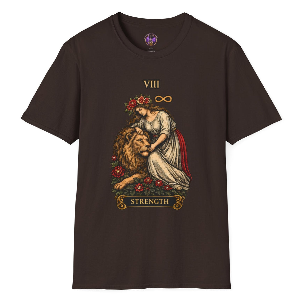 Strength Tarot Lion Shirt | It's Heritage Hoss