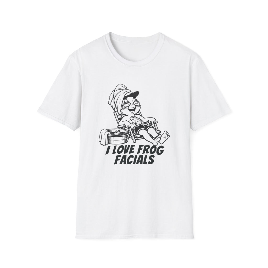 I Love Frog Facials Funny Frog T-Shirt