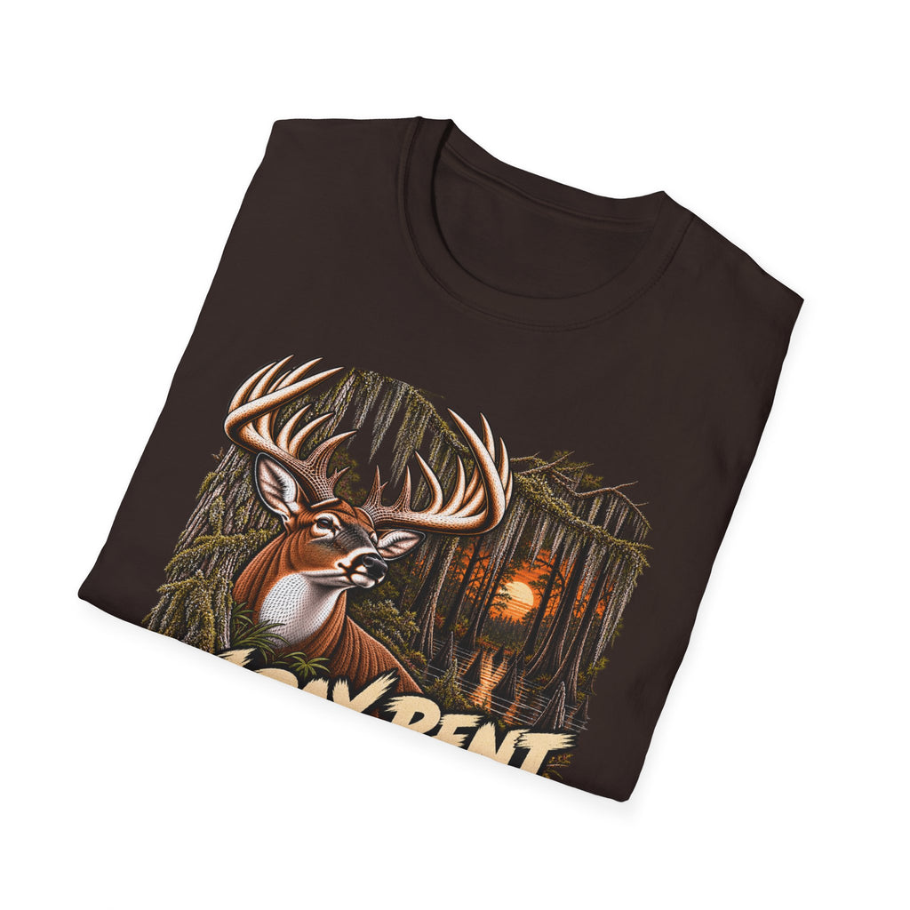 I Pay Rent To The Moss Funny Southern Whitetail Design