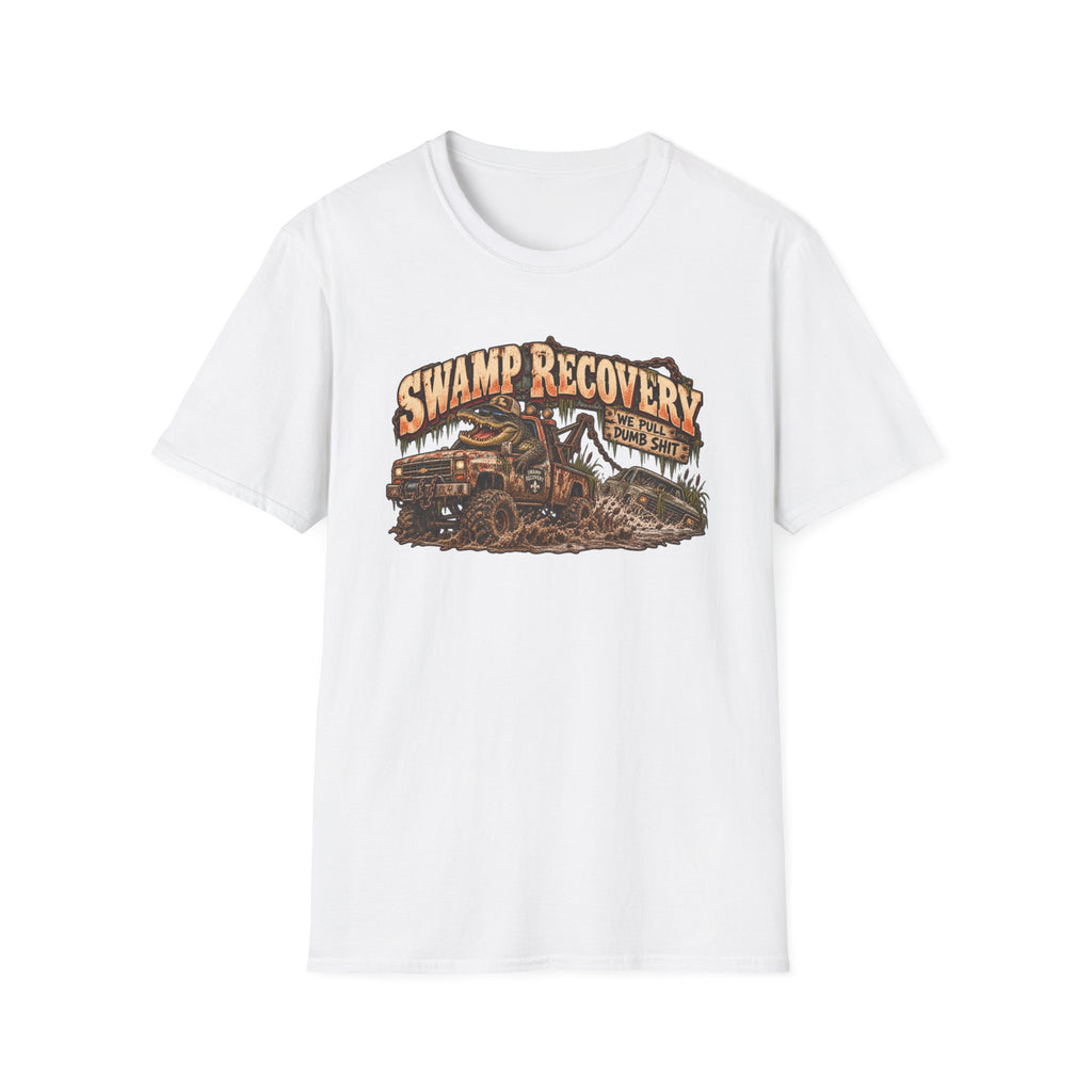 Swamp Recovery T-Shirt — Off-Road Humor