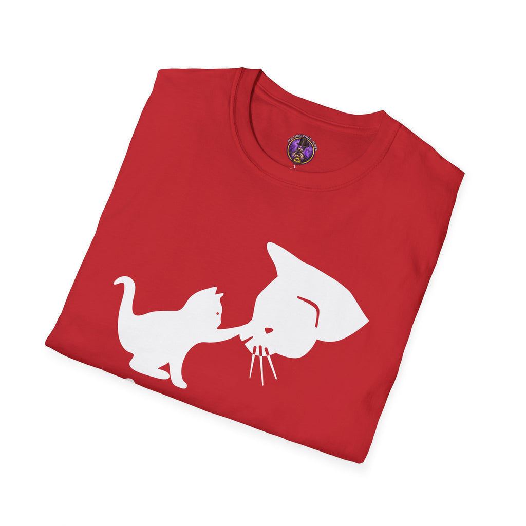 Cat T-Shirt - "Life Is Meow" Cute Cat Graphic Tee for Cat Lovers graphic T-shirt product image 12
