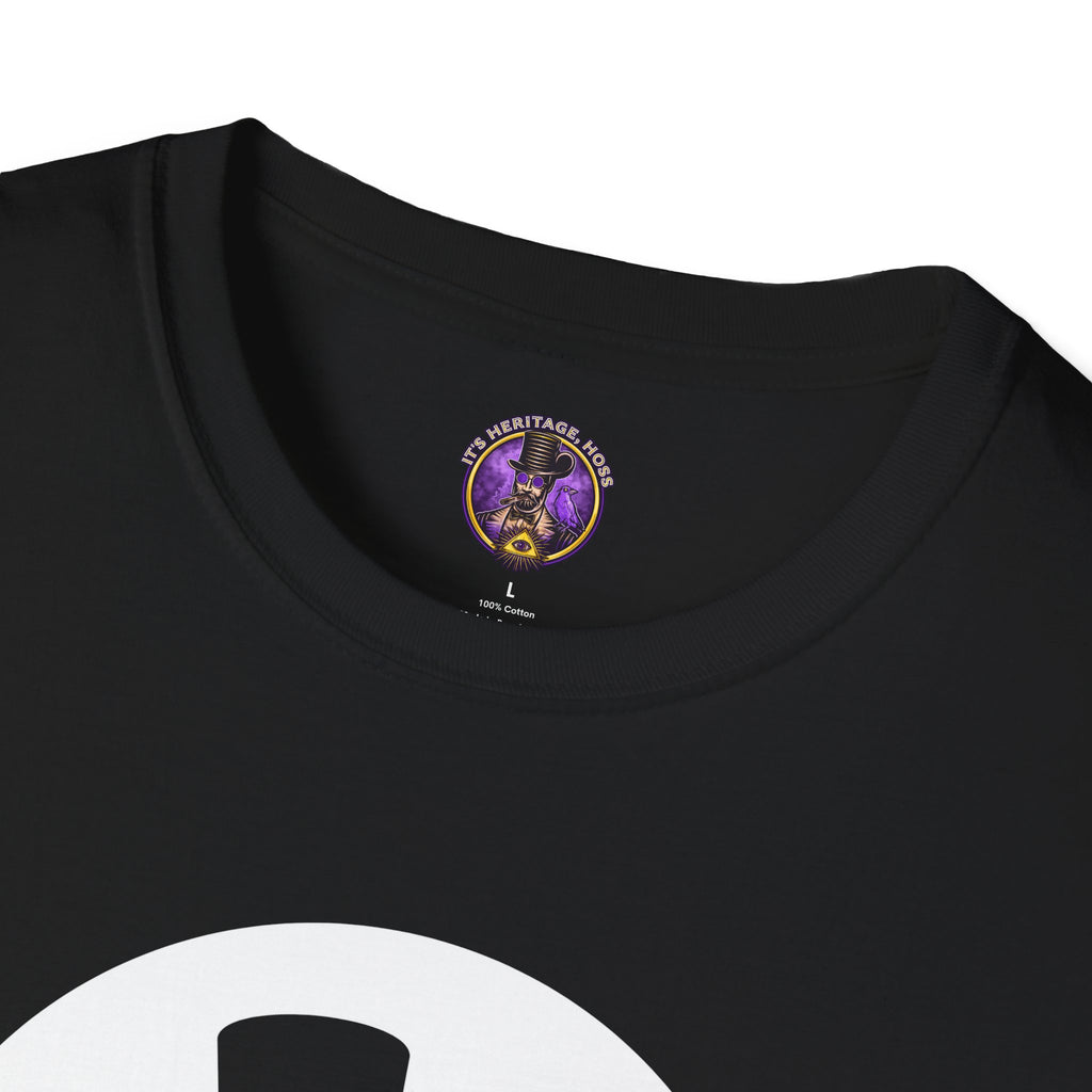 Life Is Meow Cat T-Shirt - Cute Cat With Top Hat Graphic graphic T-shirt product image 5