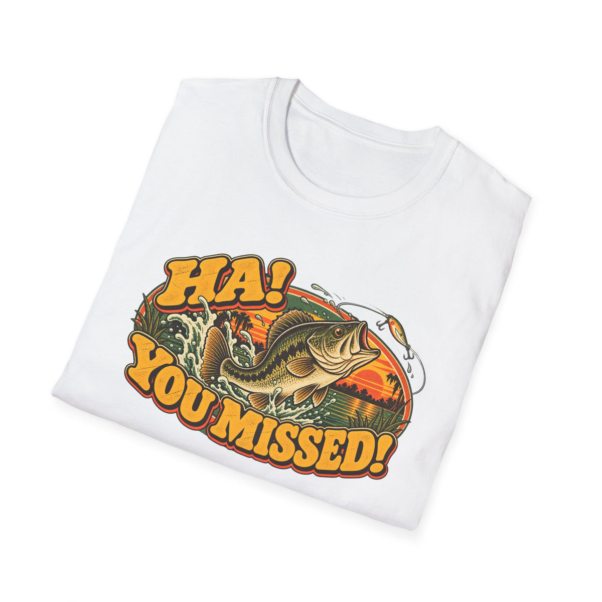 Ha! You Missed! Vintage Bass Fishing