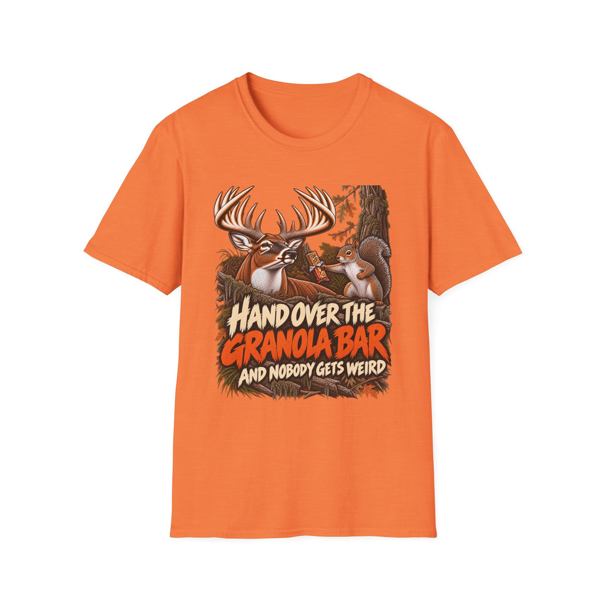 Hand Over The Granola Bar Funny Whitetail Deer Design