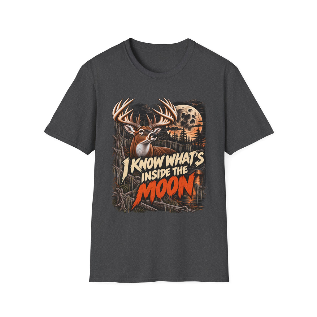 I Know What's Inside The Moon Weird Whitetail Deer Design