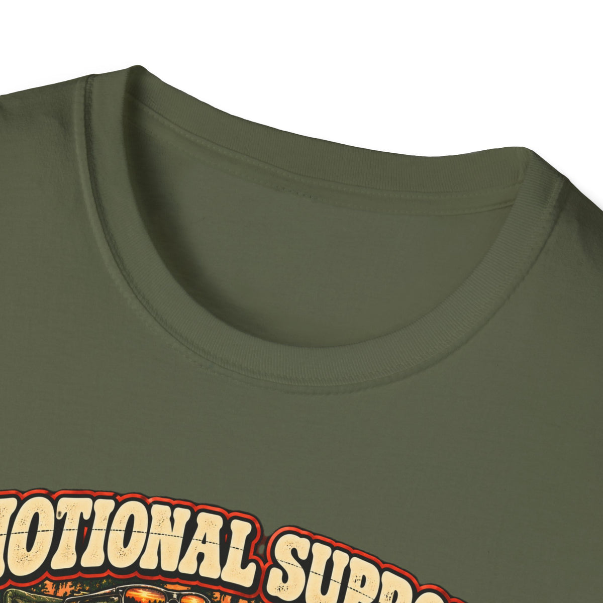Emotional Support Bass Vintage Fishing