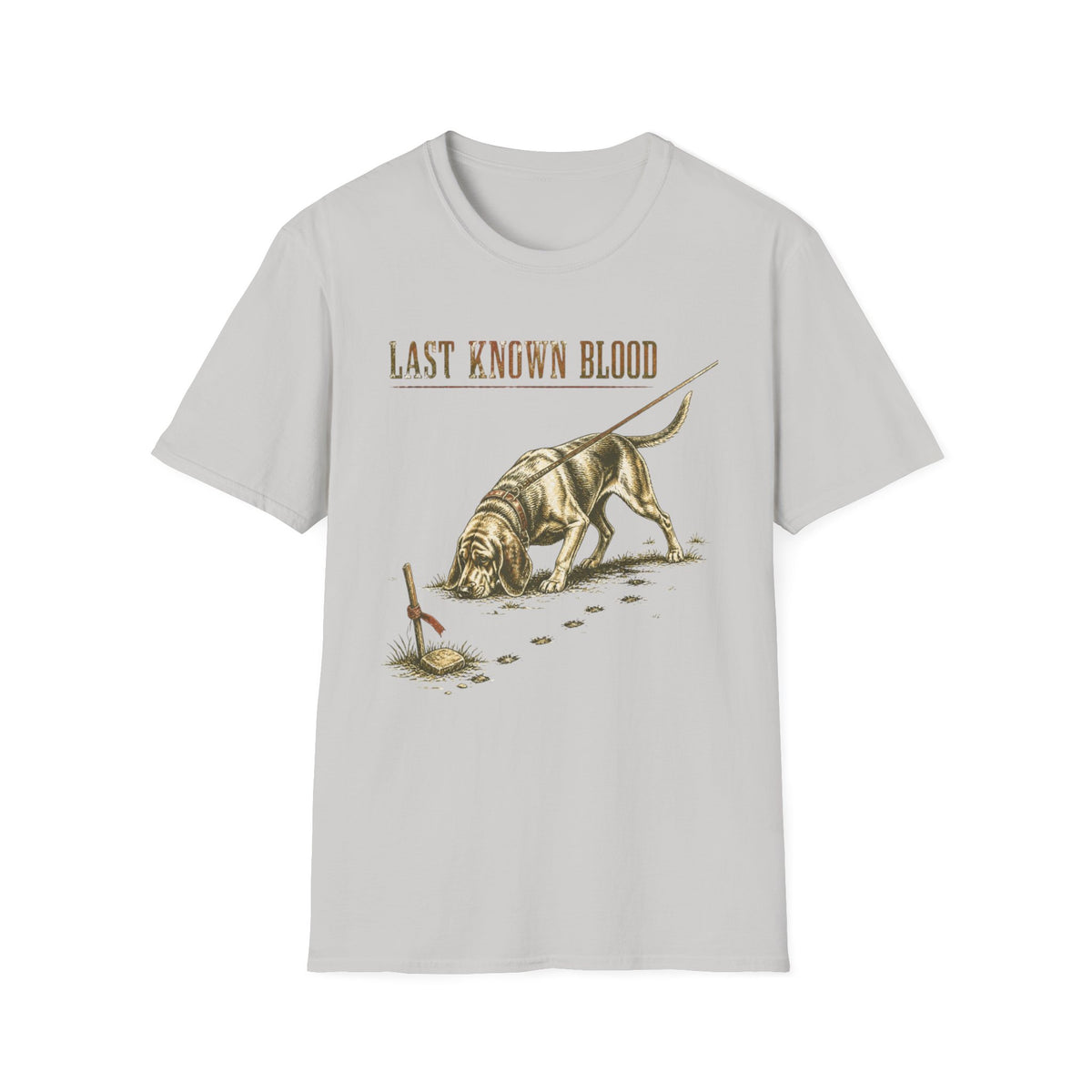 Last Known Blood Deer Tracking Dog Shirt