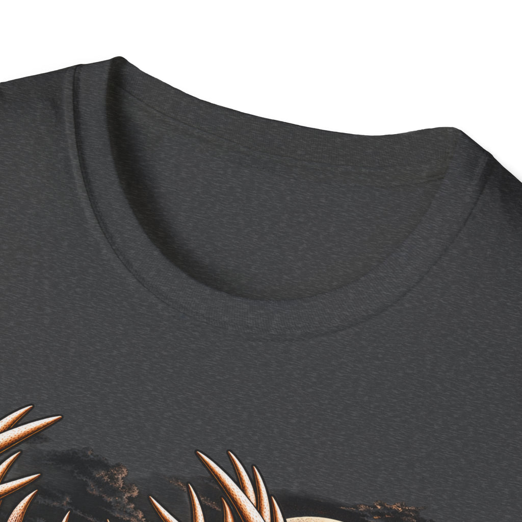 I Know What's Inside The Moon Weird Whitetail Deer Design