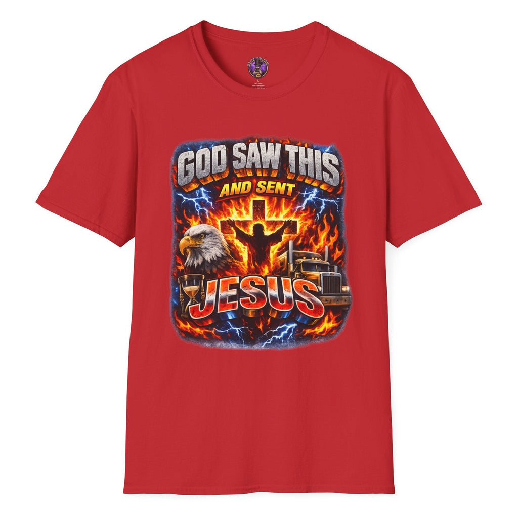 God Saw This and Sent Jesus Shirt | It's Heritage Hoss