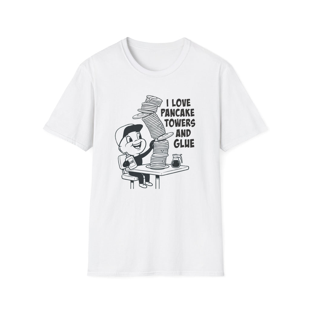 I Love Pancake Towers and Glue T-Shirt