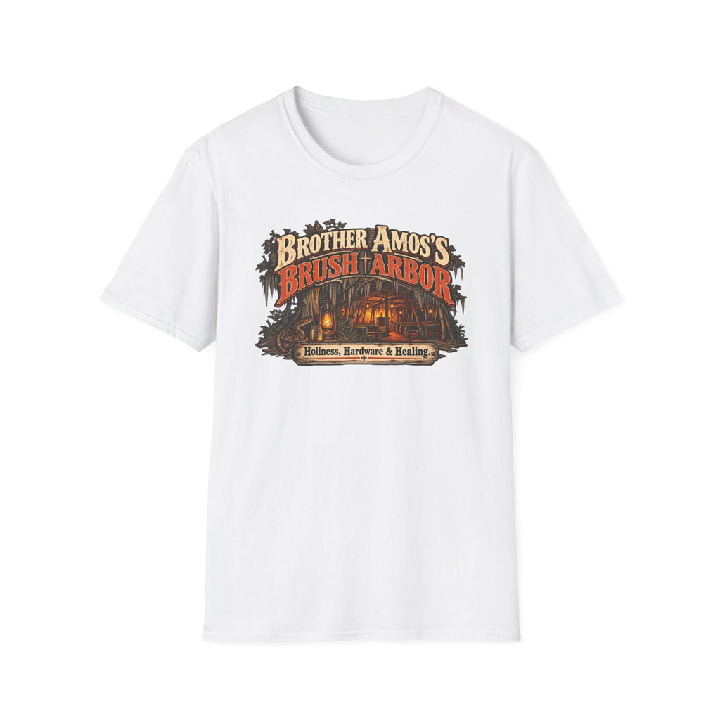 Brother Amos’s Brush Arbor T-Shirt — Southern Revival