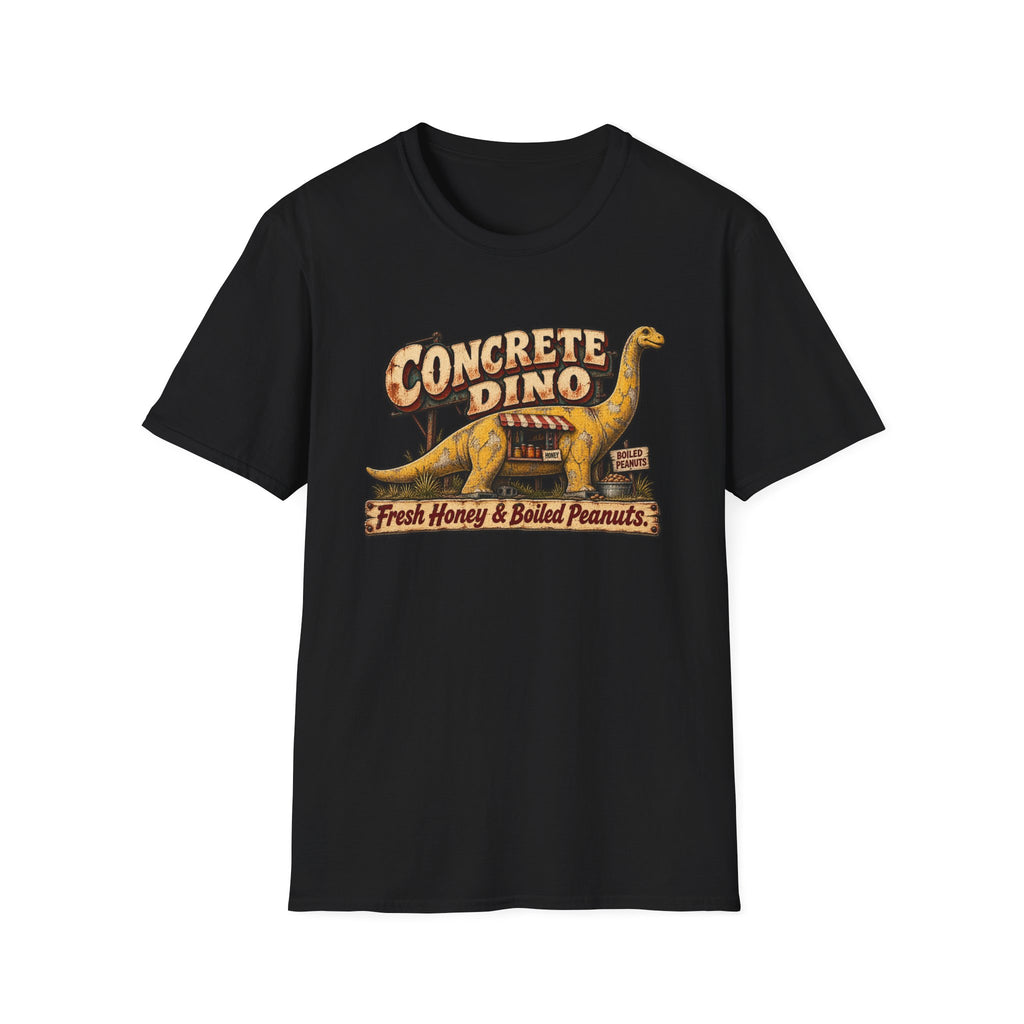 Concrete Dino T-Shirt — Roadside Dinosaur