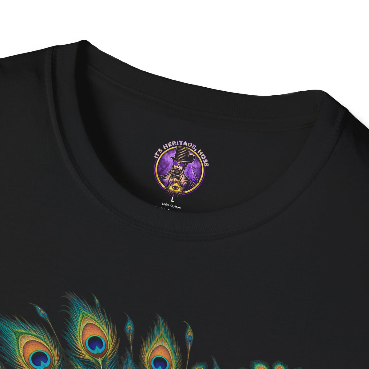 Peacock Skeleton T-Shirt | It's Heritage Hoss