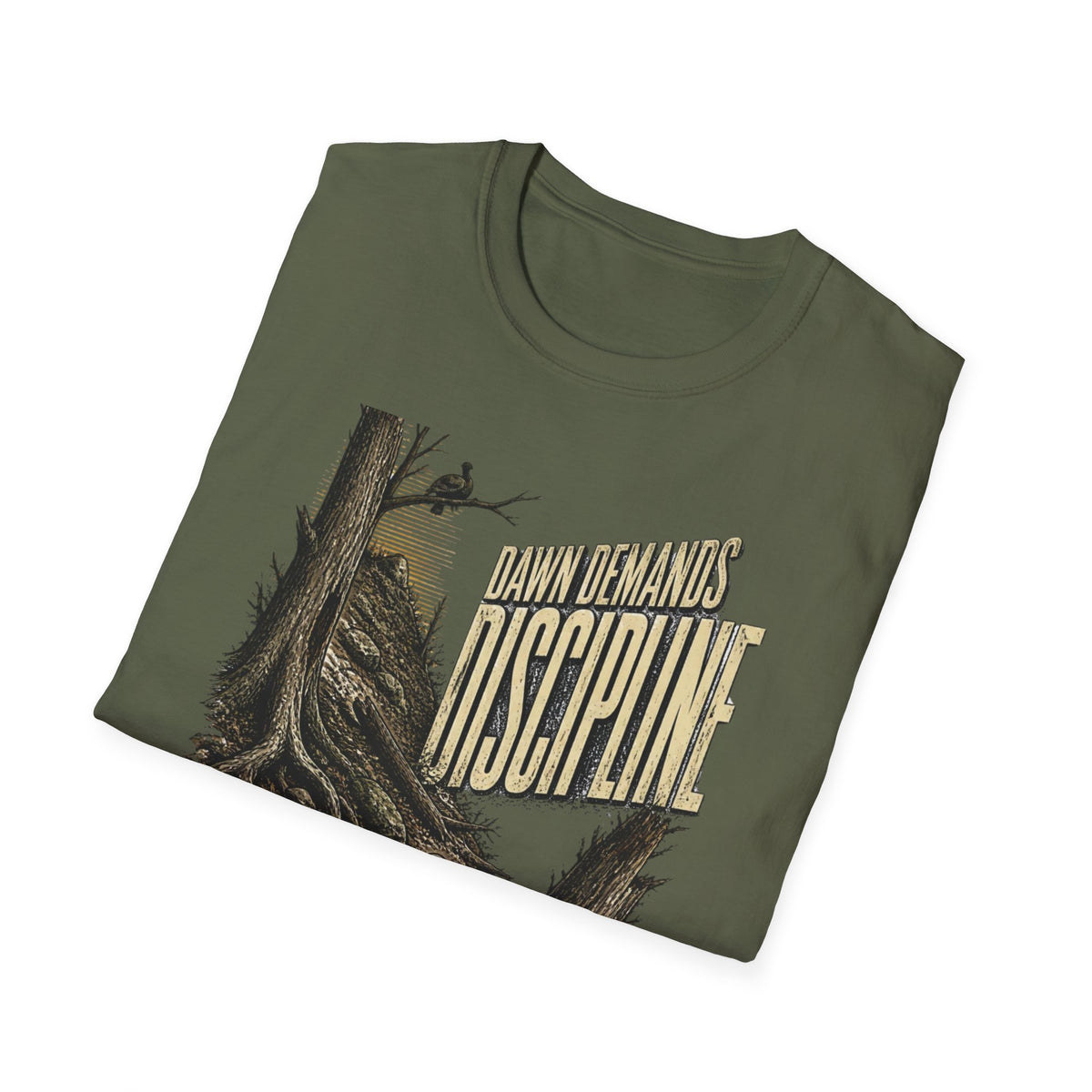 Dawn Demands Discipline Turkey Hunting T-Shirt