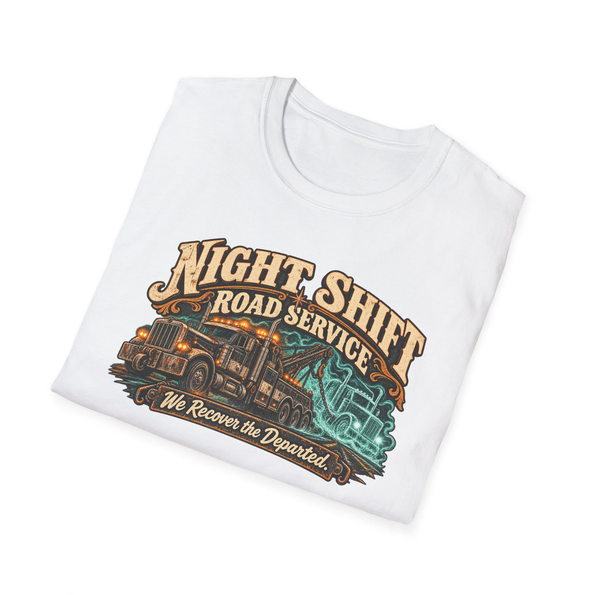 Night Shift Road Service T-Shirt — Roadside Mechanic
