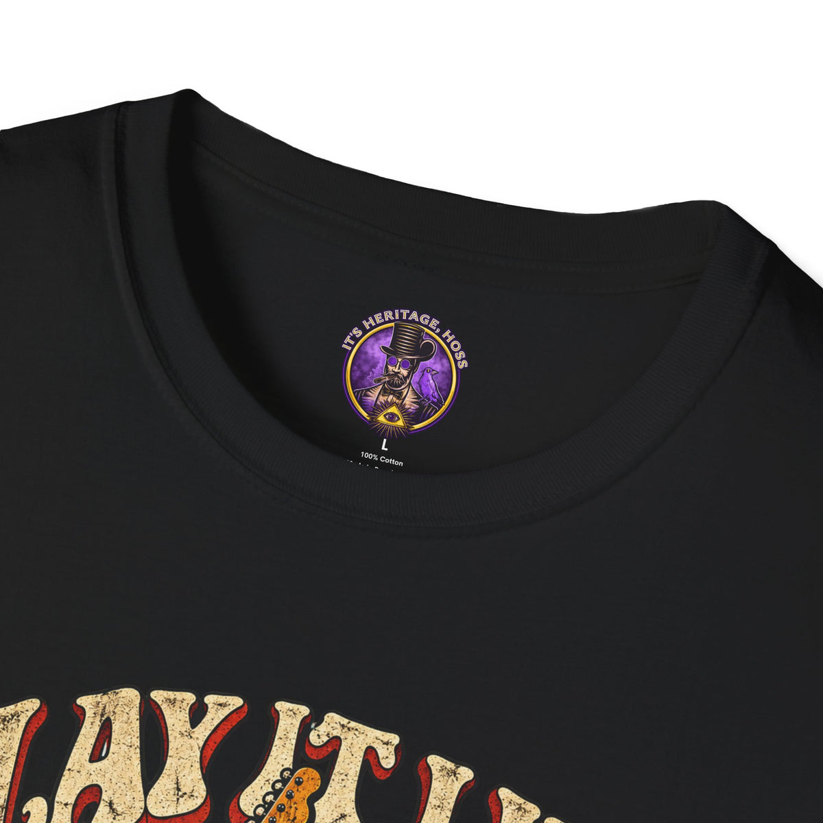 Play It Like You Owe God Guitar Shirt | It's Heritage Hoss
