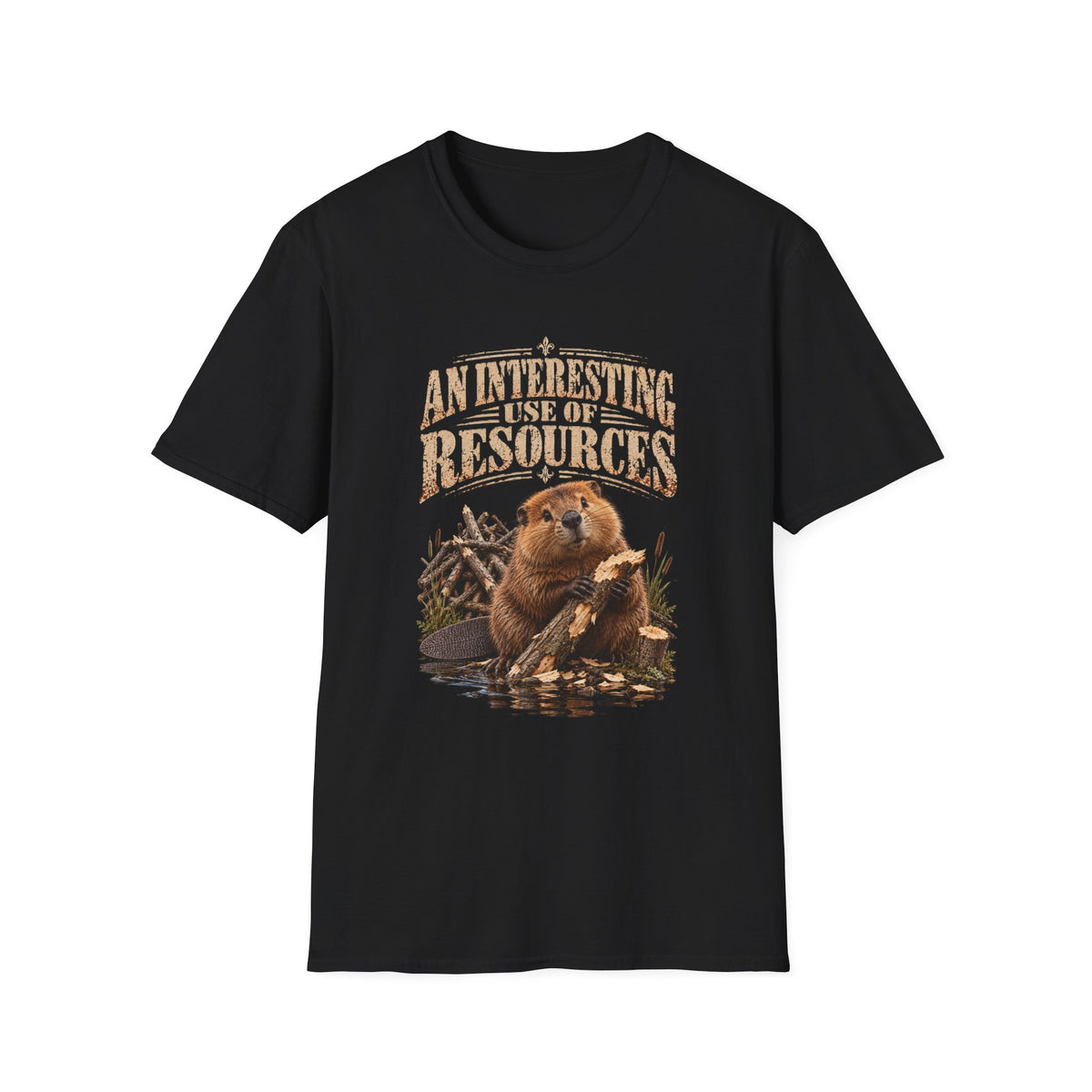 An Interesting Use Of Resources Beaver