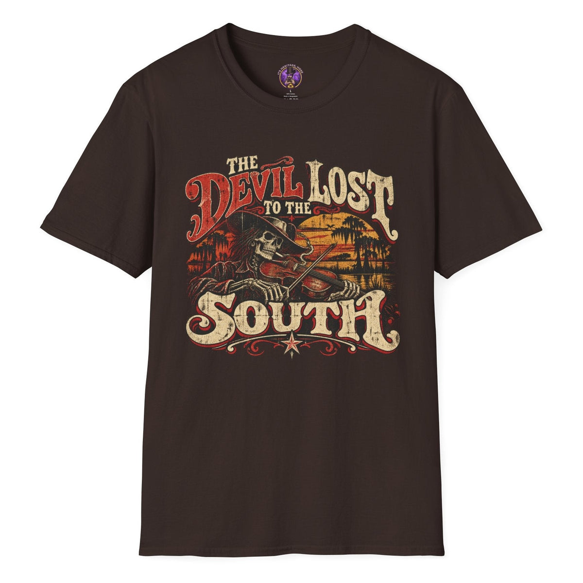 Devil Lost to the South Rock T-Shirt | It's Heritage Hoss