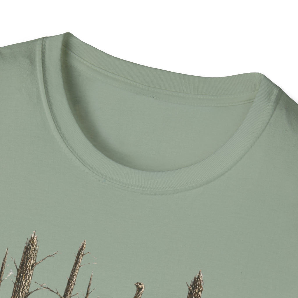Spring Starts in the Dark Turkey Hunting T-Shirt