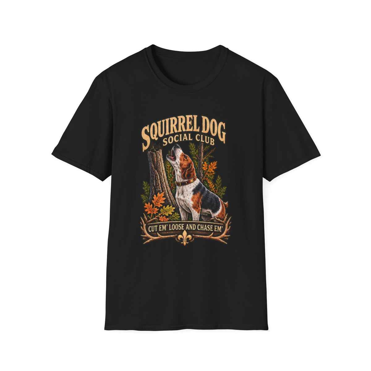 Squirrel Dog Social Club T-Shirt outdoor graphic T-shirt product image 2