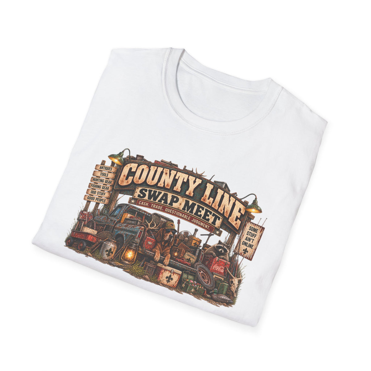 County Line Swap Meet T-Shirt — Rural Americana