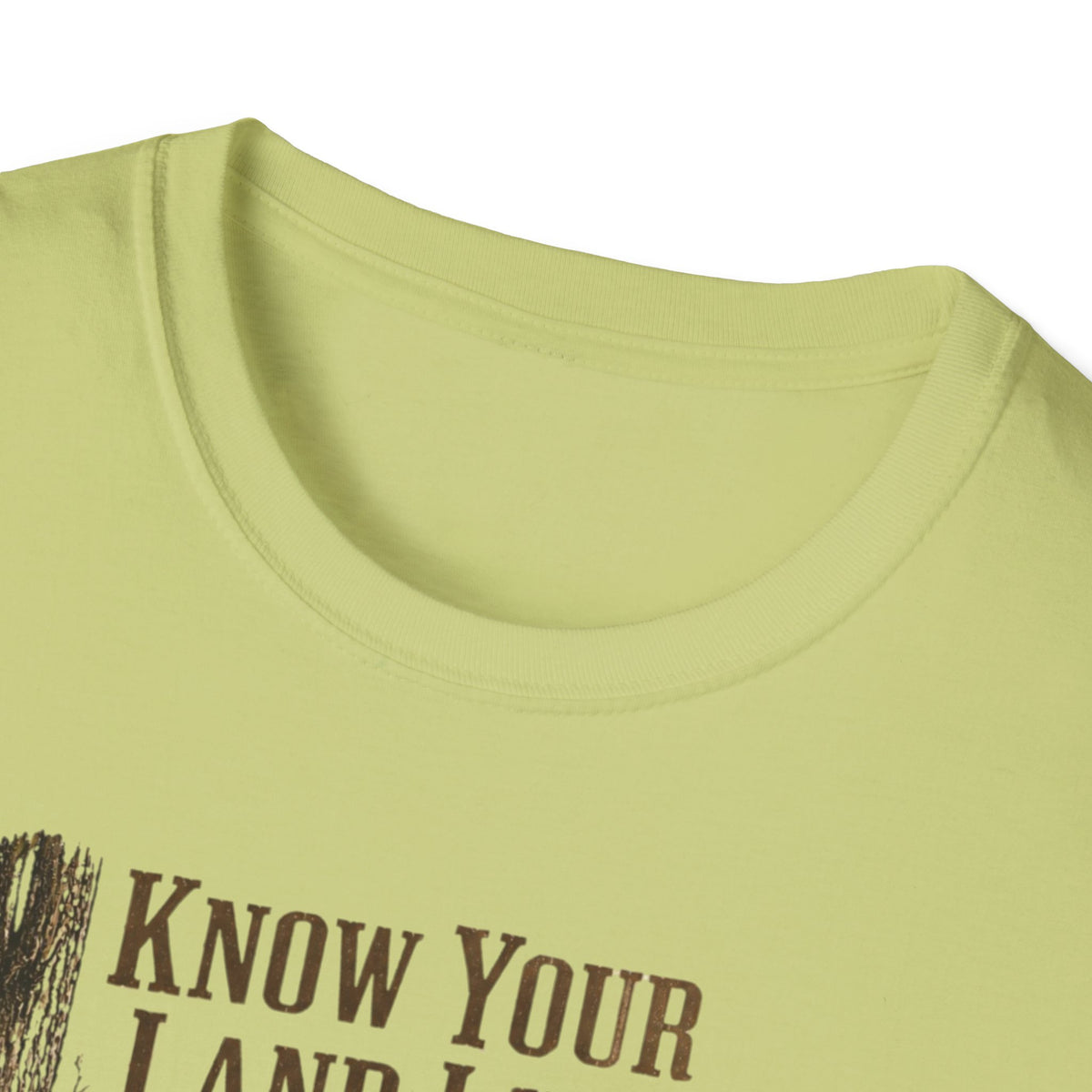 Know Your Land Lines. Cross No Fence. Hunting T-Shirt