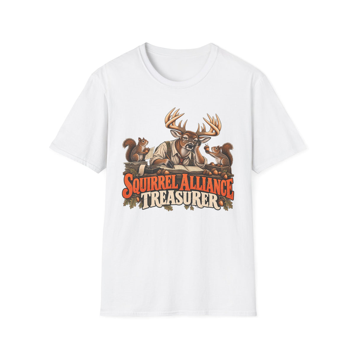Squirrel Alliance Treasurer Woodland Whitetail Hunting Design