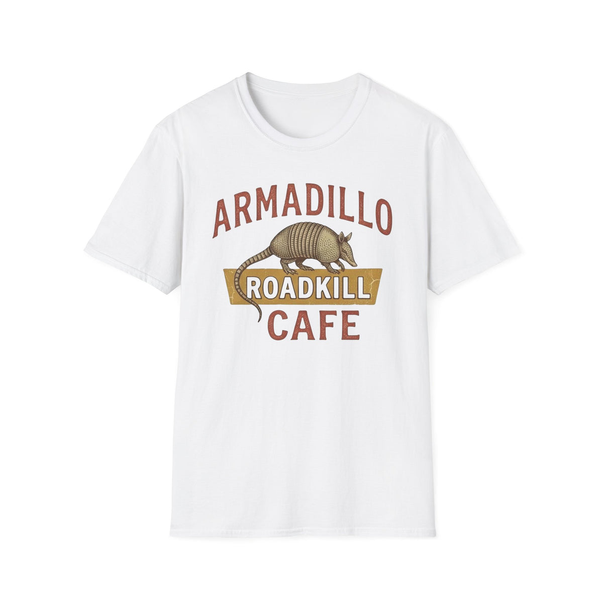 Armadillo Roadkill Cafe T-Shirt | It's Heritage Hoss