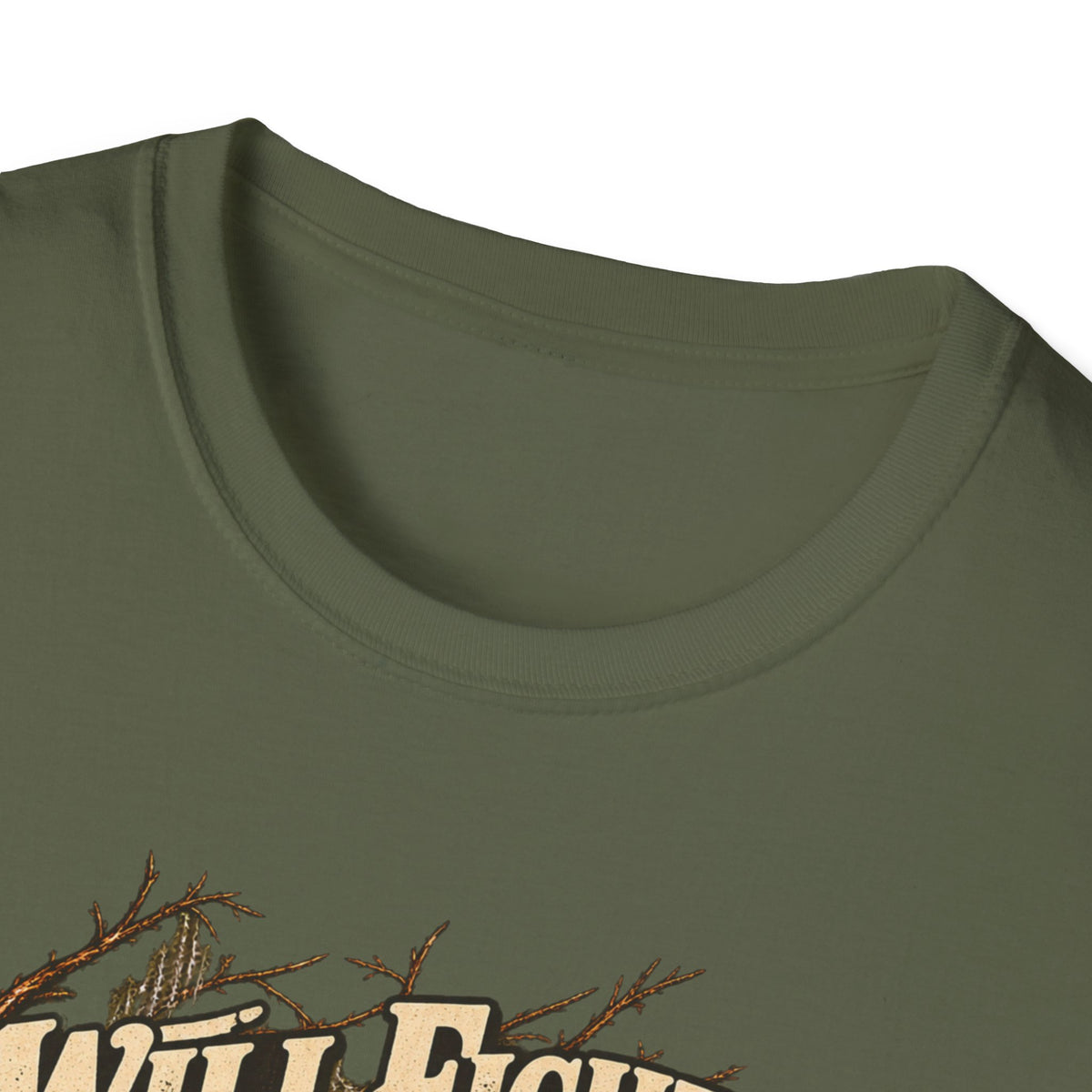 I Will Fight A Tractor Funny Rutting Whitetail Design