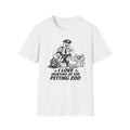 I Love Hunting at the Petting Zoo Funny T-Shirt
