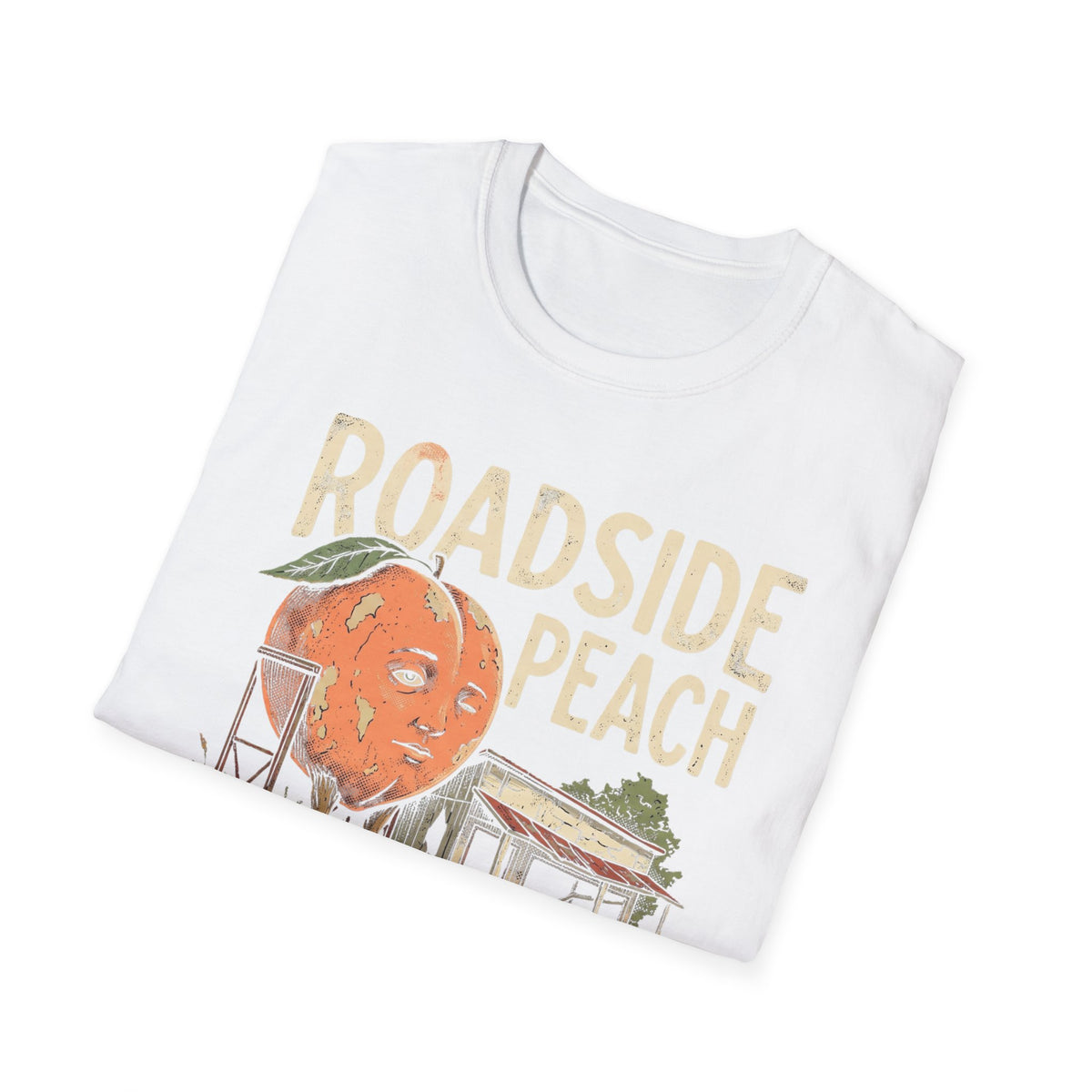 Roadside Peach Weird Americana T-Shirt | It's Heritage Hoss