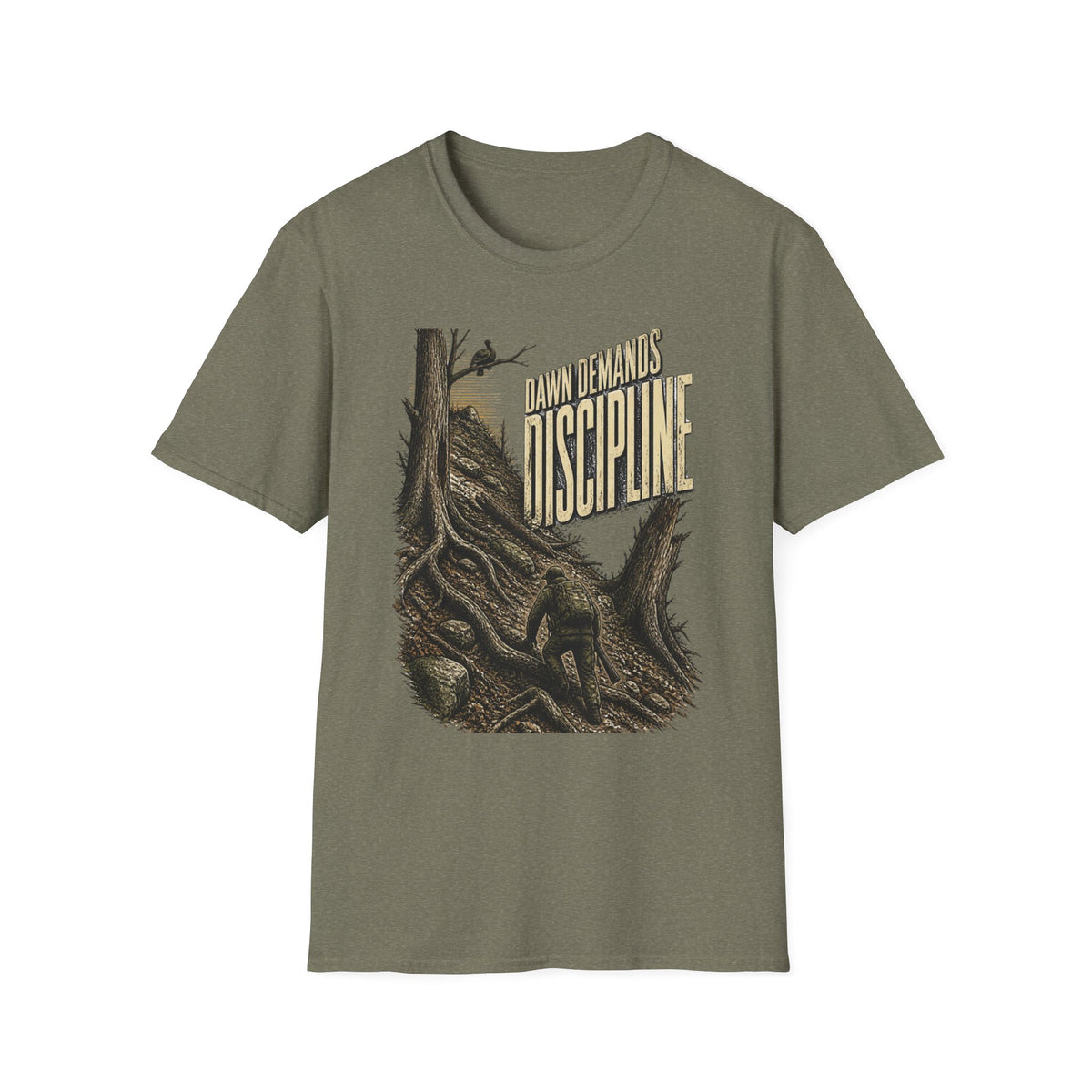 Dawn Demands Discipline Turkey Hunting T-Shirt