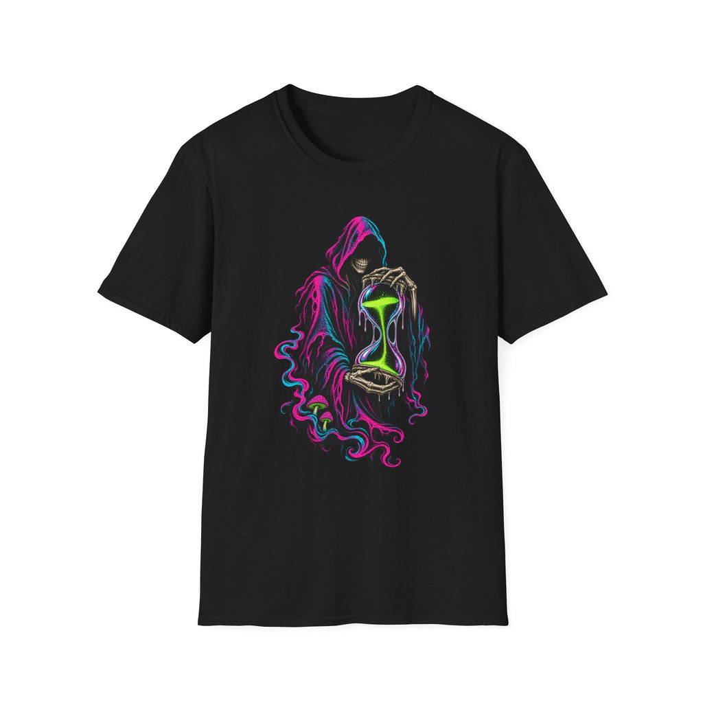 Psychedelic Reaper And Hourglass